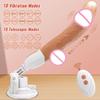 Fernbedienung Automatische Teleskop-Dildo-Masturbations-Pistolen-Sexmaschine Dildos Vibratoren Für Frauen Erwachsenen-Sexspielzeug 18+