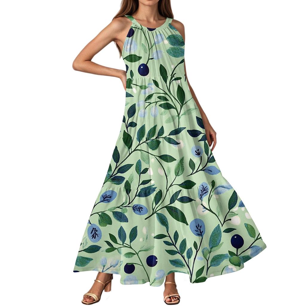 Women's Summer Casual Fashion Suspender Sleeveless Dress