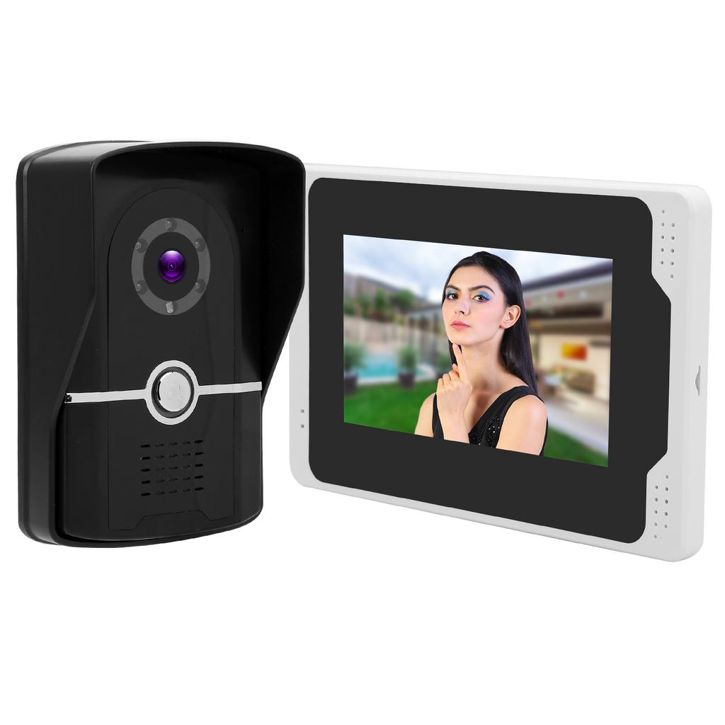 7in 1080P WiFi Video Doorbell Waterproof Intercom TFT Remote Control Night Viewing for TUYA