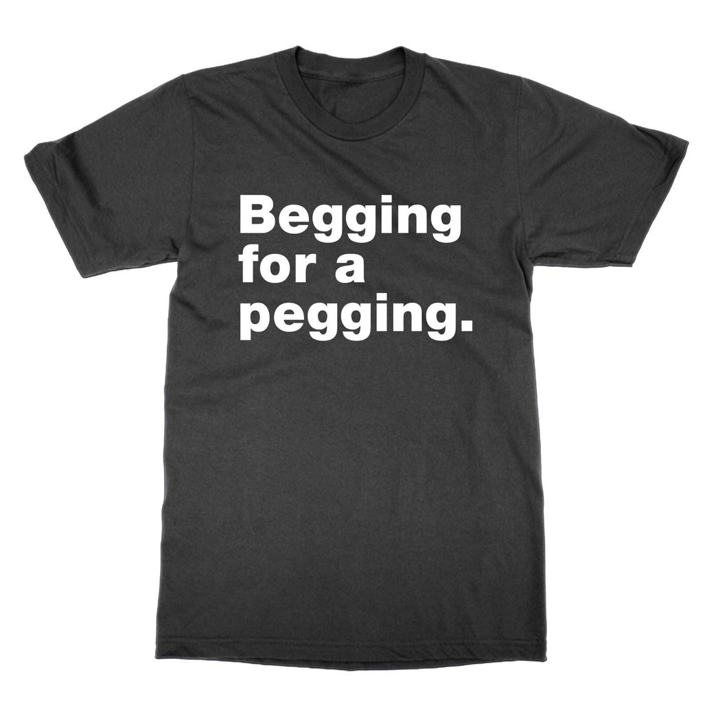 Funny Pegging T-Shirt, Gift Kink BDSM