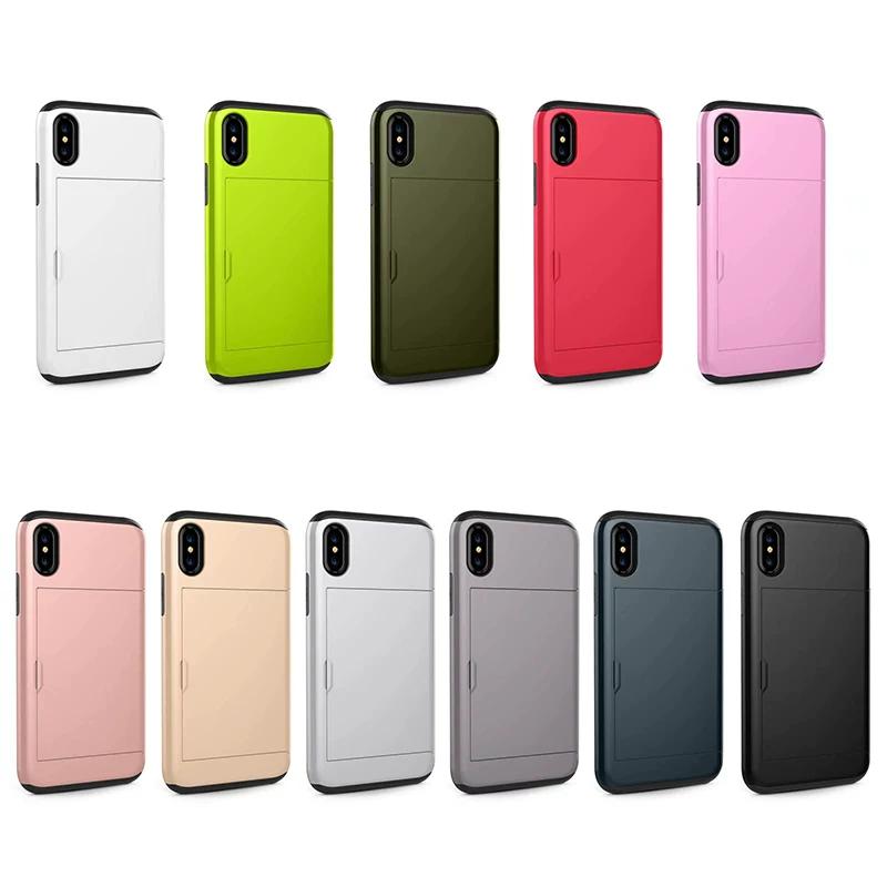 Push cover Apple 16 mobile phone case is suitable for iPhone17pro card 14 protective cover 13 anti-drop SE3 business anti-drop 13pro all-inclusive