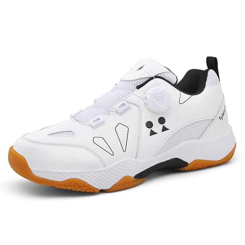 

Мужские волейбольные кроссовки с быстрой шнуровкой, для улицы, фитнеса, бадминтона, спорта, обувь для сквоша, женские дышащие волейбольные кроссовки 46 черный белый