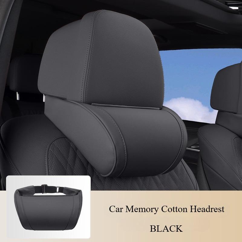 Memory Cotton Car Headrest Lumbar Support Driver's Seat Cushion Head And Neck Protection Pillow for Car Seat Accessories