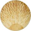 Μποέμ Στρογγυλό Χαλί με Εκτύπωση Ήλιου – Μοντέρνο Αφηρημένο Αντιολισθητικό Πατάκι για Υπνοδωμάτιο, Σαλόνι ή Είσοδο