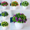 Outdoor Pot Plant Indoor Decor Garden Lifelike Table Plastic Pot Plant