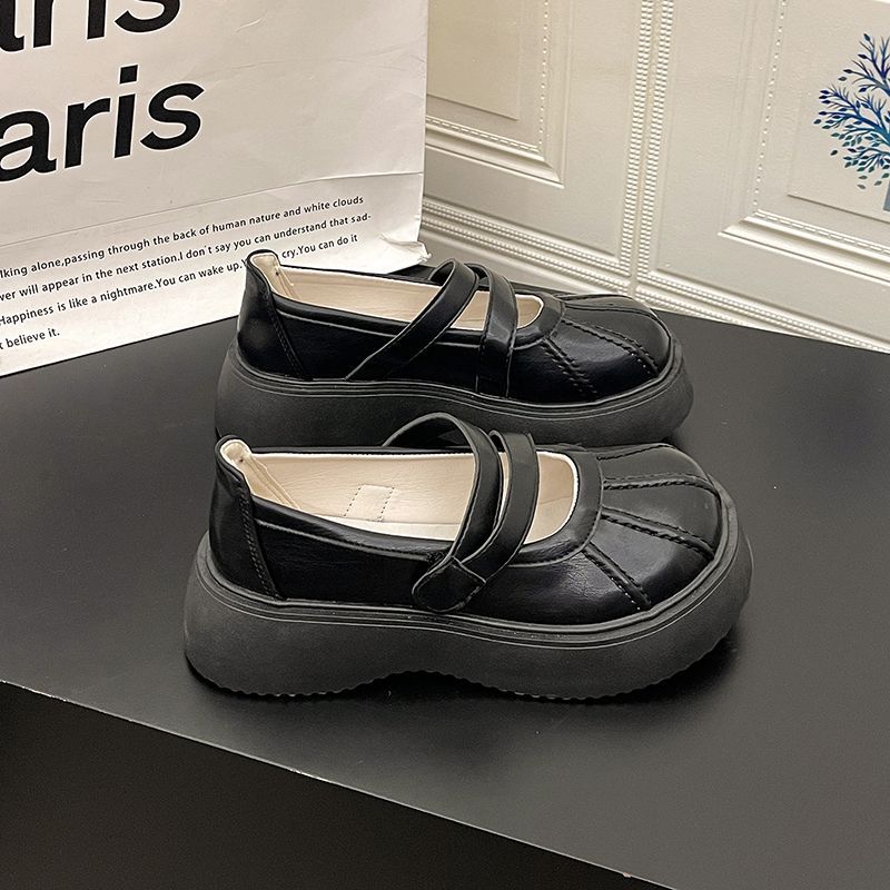 Fashion Round Toe Platform Ladies Pumps Spring and Autumn Fashion High Quality Chic Point Popular Women's Mary Jane Shoes On Promotion