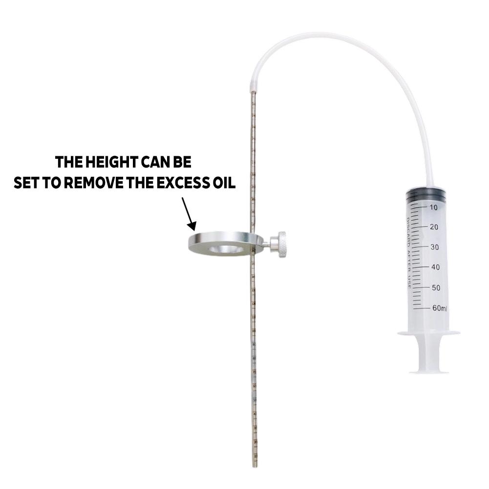 60ml Universal Motorcycle Fork Oil Level Meter Adjusting Tool Bike Oil Level Measurement Device