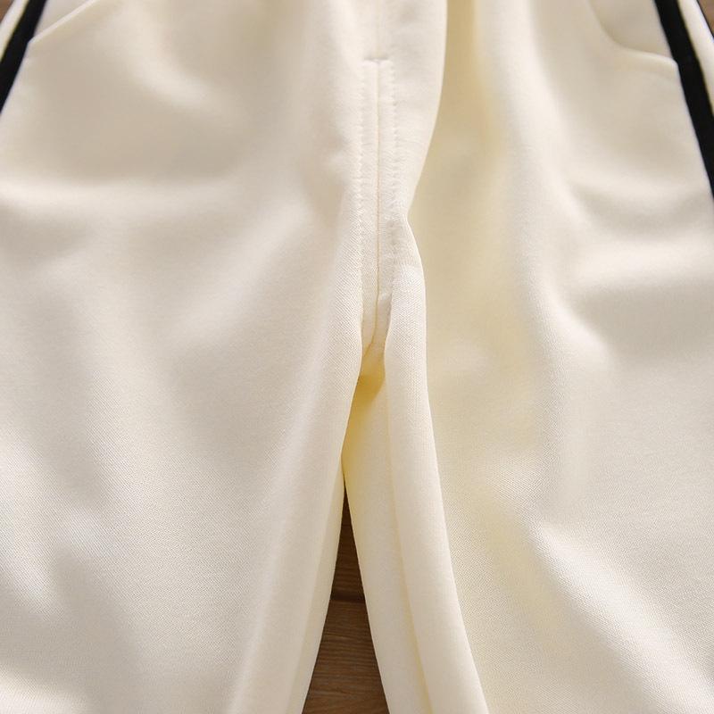 2025 Spring Unisex Kids' Trendy Hoodie & Sweatshirt Set - Cool Korean Casual Sports Style