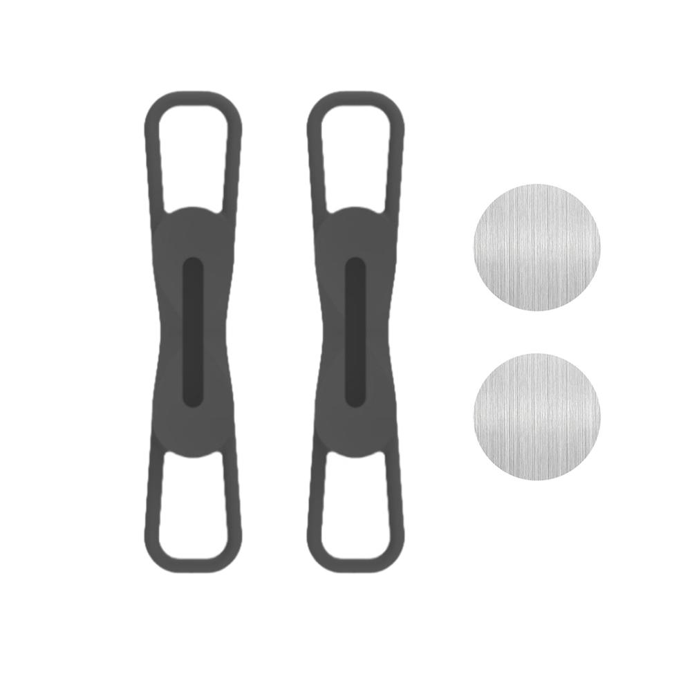 Silicone Adjustable Magnetic Pen Holder Clipper for Desk Refrigerator Whiteboards Office Desk Accessories