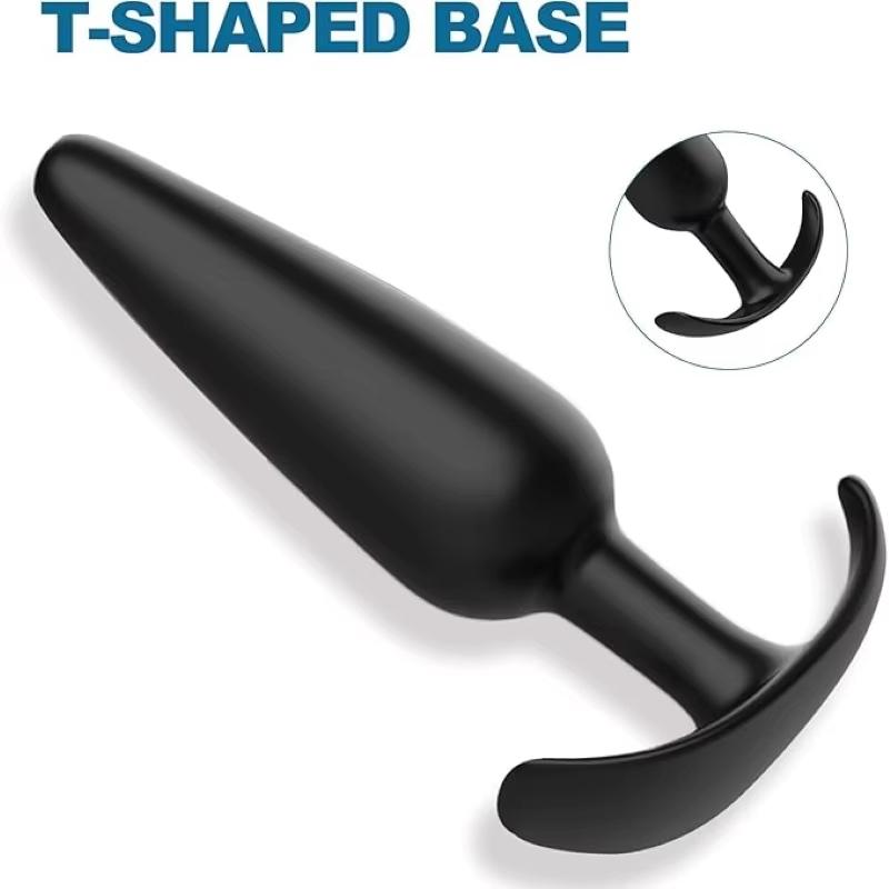 Butt Plug With Flared Base Silicone Anal Plugs Training Set Anus Prostate Sex Toys For Men Women Couples Gay