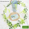 Wisteria Artificial Flowers For Garden Decor With Durable Plastic Vine For Indoor And Outdoor Use