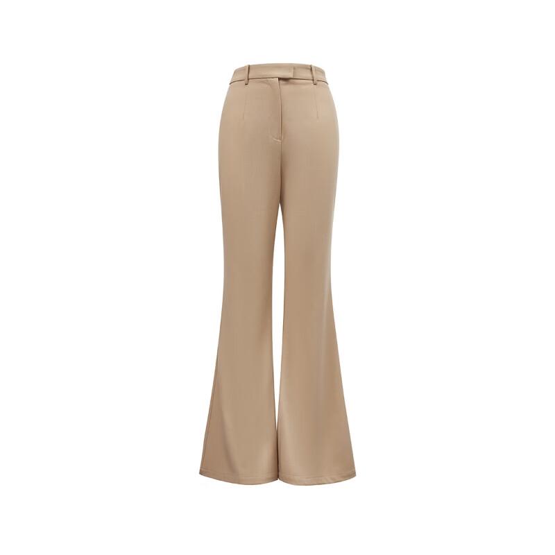 VEROMODA Women's High-Waisted Flared Lyocell Blend Casual Pants