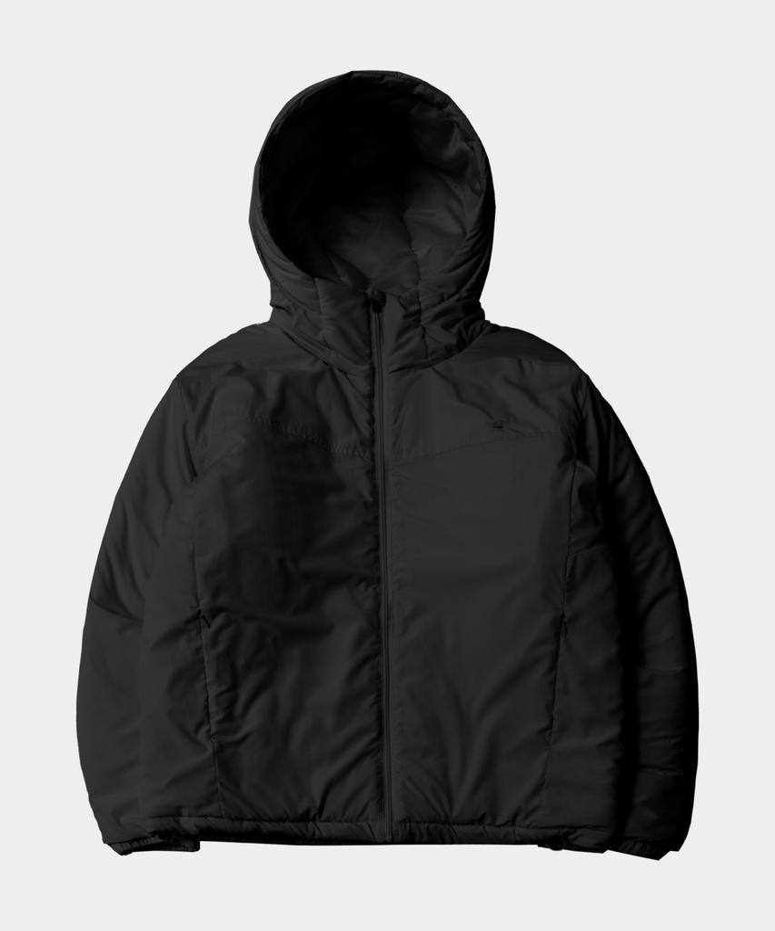 Someplace Man Basic Hooded Symbol Logo Oversized Zip-Up Parka Padded Jumper _3 Colors