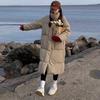 Long Sleeve Puffer Cotton Jacket Women Winter New Korean Style Loose Fit Stand Collar Plus Size Warm Cotton Jacket