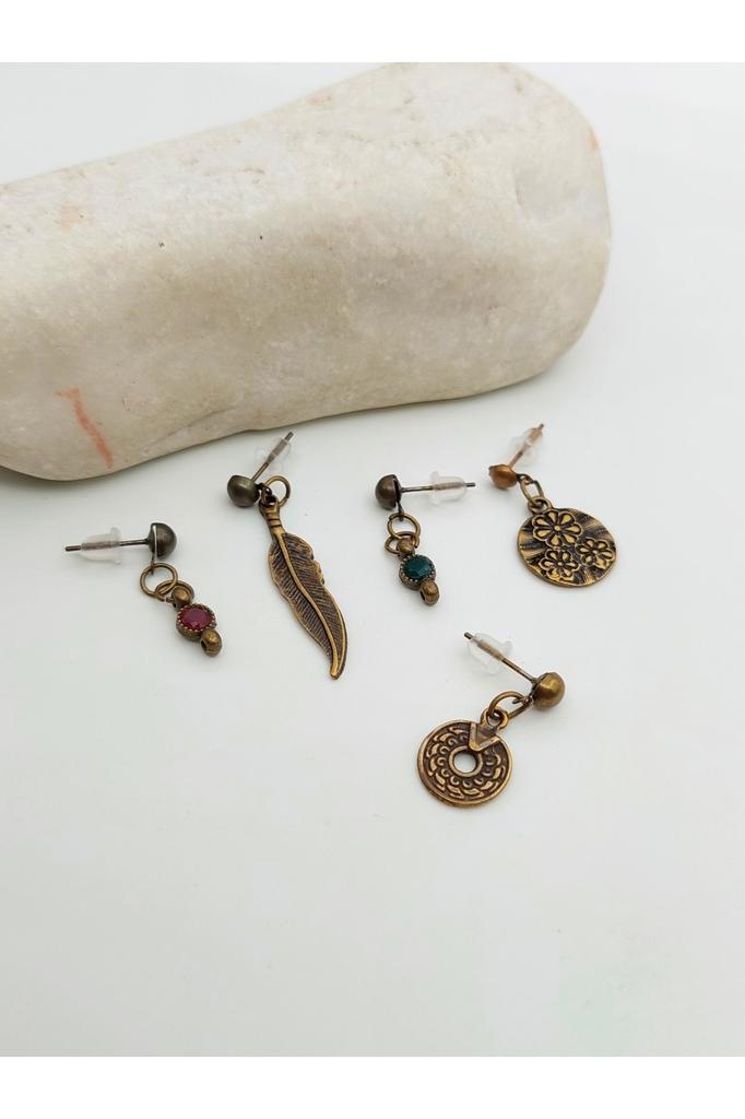 Valentine's Day Birthday Gift Handmade Ethnic Authentic Hippie Bohemian Fashion Jewelry Earrings