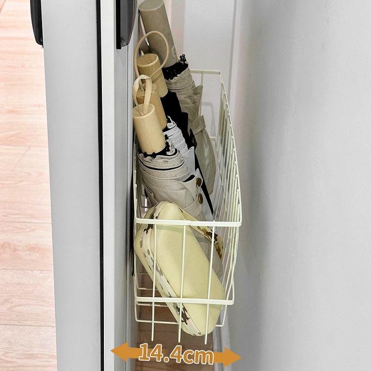 Wall-Mounted Anti-Theft Magnetic Entry Door Umbrella Storage Rack
