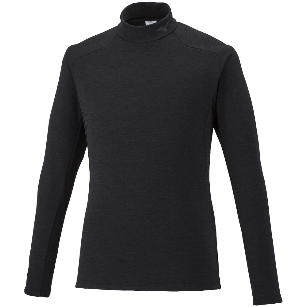 

Mizuno Stretch Fleece Long Sleeve Training Black Size 2XL Men s High-Neck Shirt, Mok, (Product Code 32MA2542)