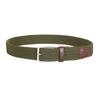 Non-Porous Non-Punching Men'S And Women'S Woven Belts Elastic Canvas Belts Female Student Belts Tide
