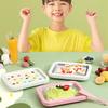 DIY Roll Ice Cream Maker Schale mit 2 Spateln für hausgemachte Joghurtrollen Lustige Familienaktivität für Küchenversammlungen Feiertage