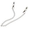 Metal Nipple Clamps with Chain and Bell - Adult Flirting and Stimulation Toy for Women