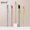 High-End Macaroon Imitation Jade Alloy Chopsticks