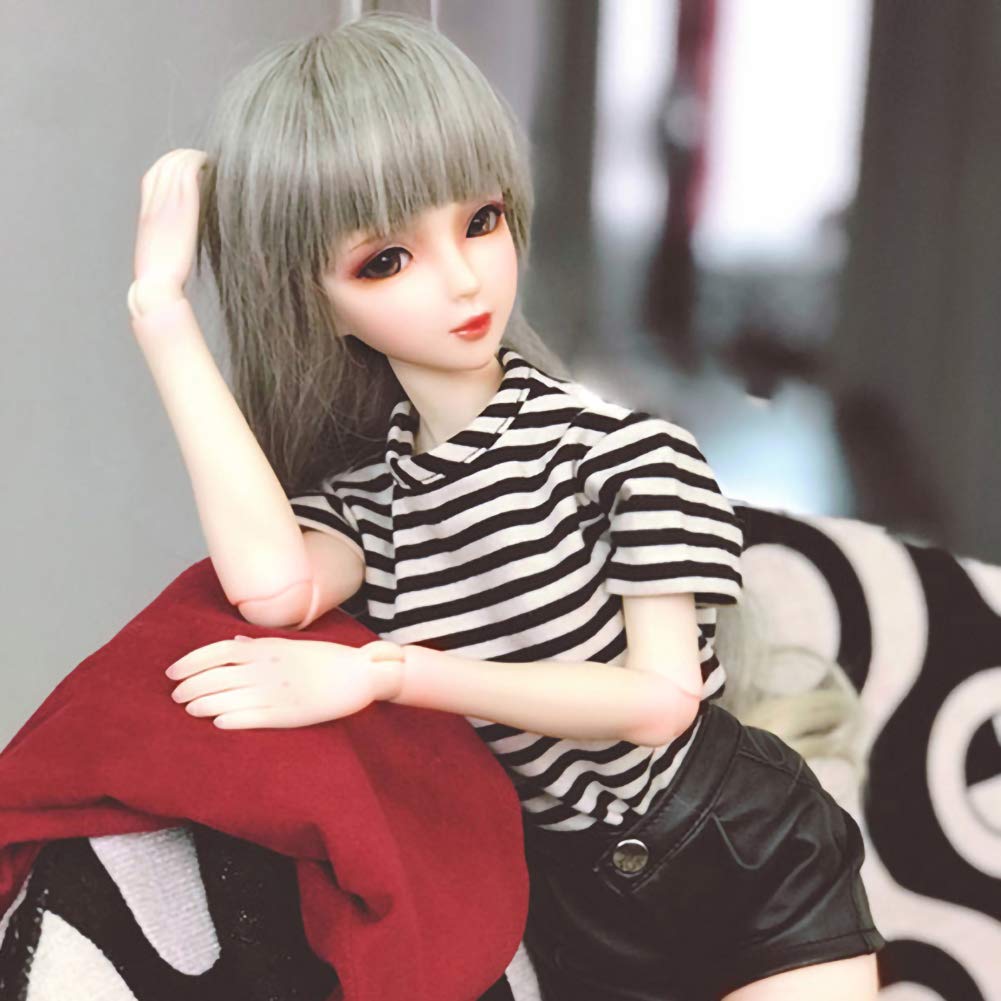 rakulifey Doll Doll Outfit Set Gift Doll Dress-Up 1/4 4-Piece (1/4 Clothes)