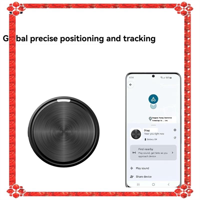 24-Hour Delivery Mini GPS Tracker Bluetooth Car Finder Smart Tag Locator Keys Finder Tracking Global For Google Find My Device A