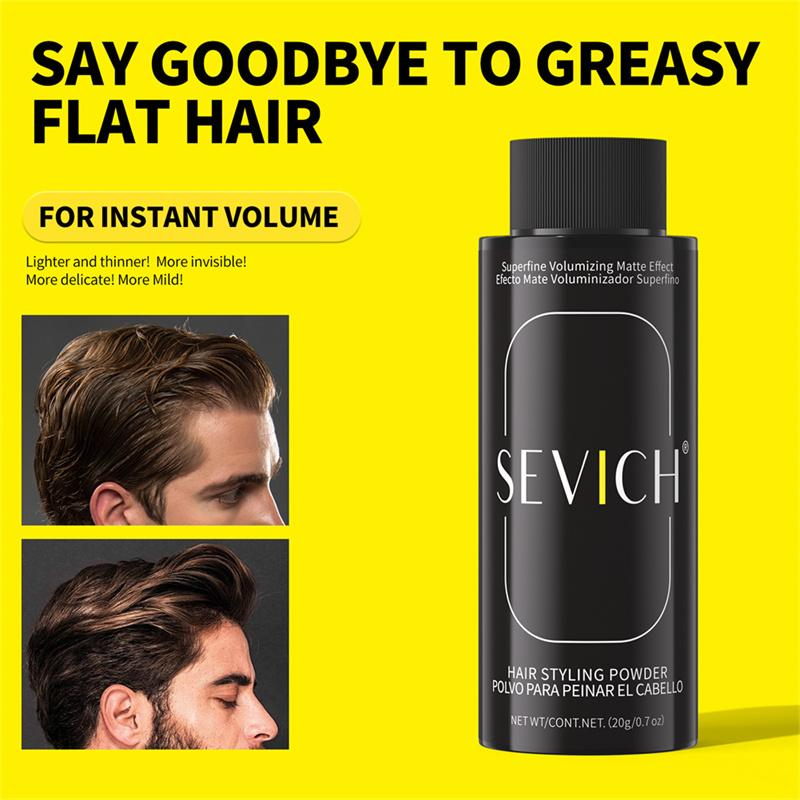 Miracle Hair Volume Powder vlasový tužidlo Fluffy Powder vlasový stylingový prášek proti pocení 20 g