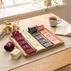 Mini Velvet Jewelry Display Bag Microfiber Fabric/Felt Simple Foldable Ring Packing Bag Flip Cover Earrings Organizer