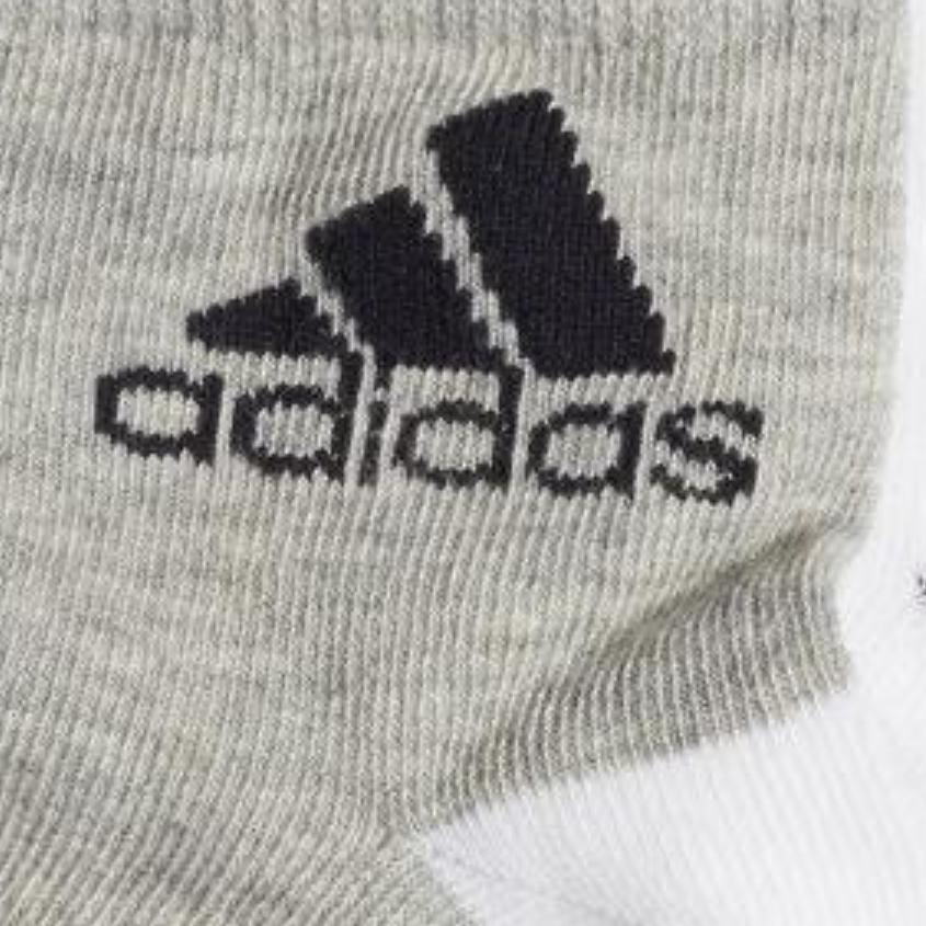 adidas Socks 3 Pack Black White Gray Kids' ED8642