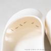 Oka Care Mule Bath Large Slippers, White,