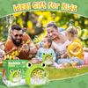 Getatoy Seifenblasenmaschine für Kinder, Automatischer Seifenblasenwerfer mit Seifenblasenlösung, Outdoor-Garten-Hochzeitsspielzeug Geschenk für Jungen Mädchen Alter 3-8