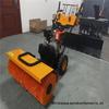 High-Power Gasoline Snow Blower & Sweeper: Hand-Push Ice and Snow Removal Machine for Streets and Roads