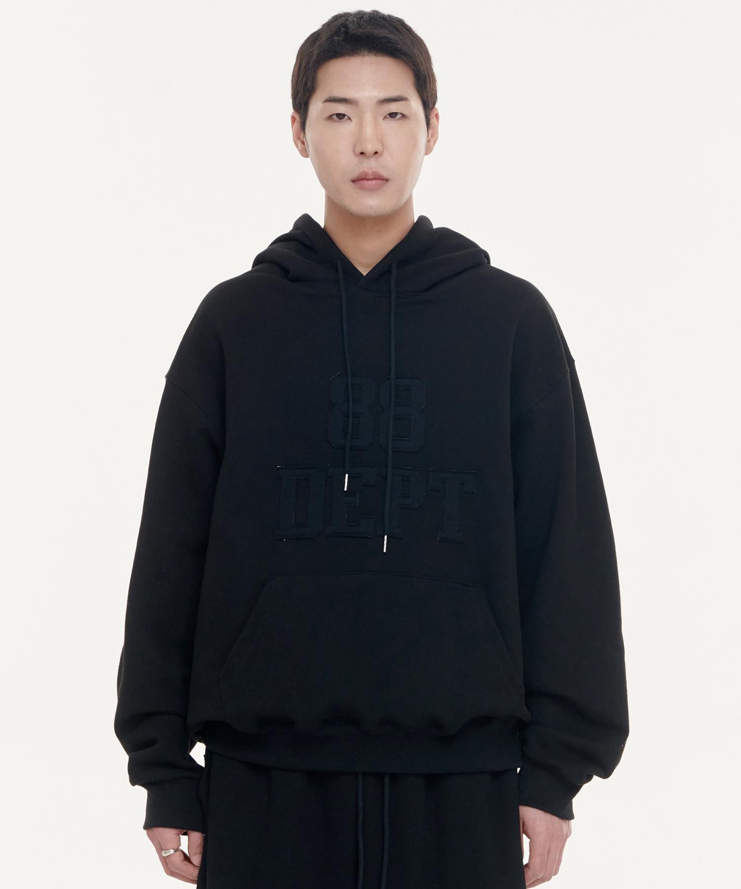Row Lab 88 Dept Patch Hoodie - Black L
