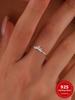 925 Silver Personalized Simplicity Crown Zircon Ring For Women Engagement Wedding Luxury High Quality Fine Jewelry