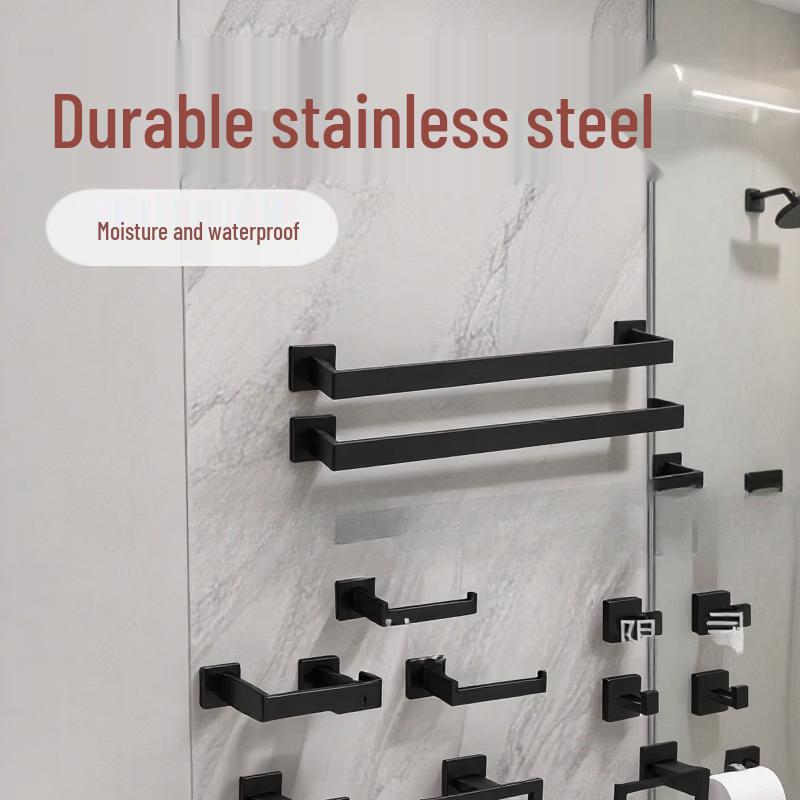 

Yipan Stainless Steel Wall-Mounted Bathroom Hardware Set