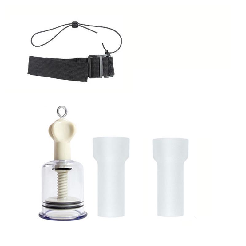 Men's Extended Exercise Penis Extender Hanger Trainer for Greater Enhancement Dick Vacuum Stretch Pump Sex Toys for Men