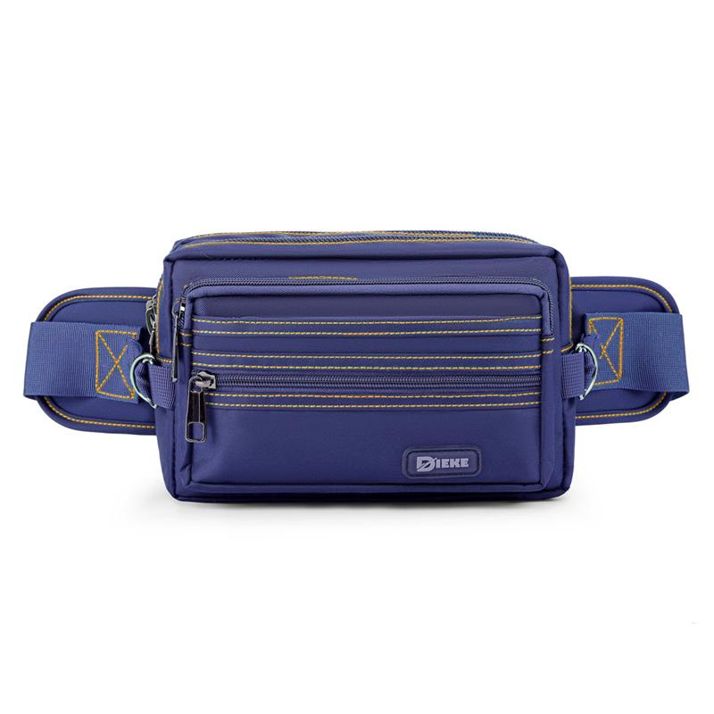 Multifunktionale Hüfttasche - verstellbarer Schultergurt, Brusttasche mit Mehrfachtaschen-Design, geeignet für Outdoor-Wandern, Cyc