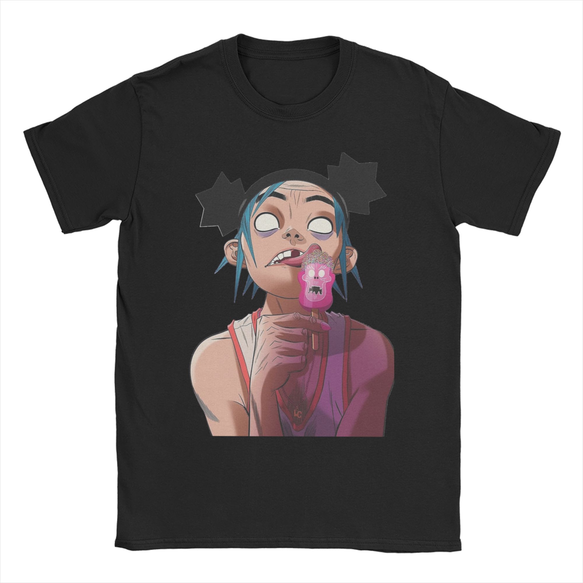 

Gorillazed Rock Band TShirts Unisex Womens Round Neck 100 Cotton T Shirts Gothic Hip Hop Short Sleeve Tees New Arrival Tops 3XL