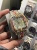 Luxury Diamond-Studded Quartz Waterproof Wristwatch
