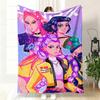 Kpop Witch Hunters Blanket Blanket Witch Hunters Peripheral Nap Blanket Printed Flannel Office Sofa Blanket