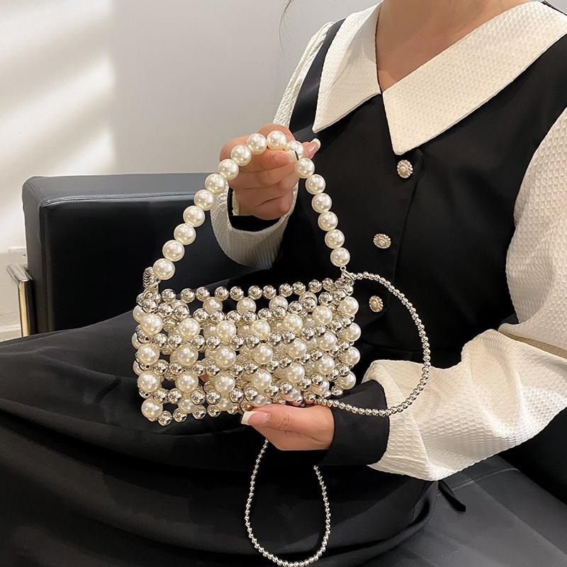 Mini Pearl Bag Women's 2025 New Trendy Versatile Chain Bag Ins Crossbody Handbag