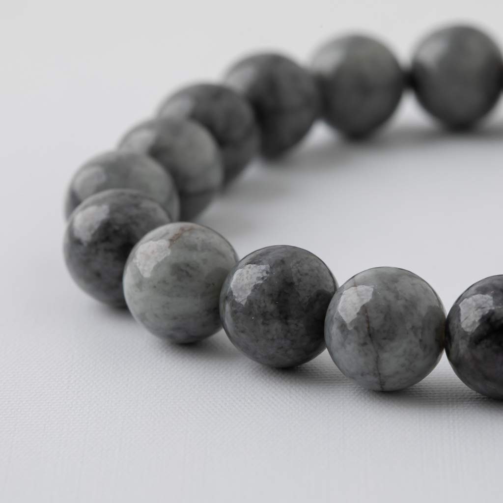 16cm Itoigawa Natural Jadeite Japanese National Jomon Power Stone Jadeite Workshop Special Paulownia Wood Quality Guarantee BR0228 (10mm Beads, Size)