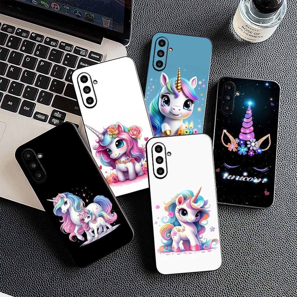 Handyhülle für Xiaomi Redmi 15 15C A4 A5 9A 9C NFC Note 9 8 9T 8T 5G Weiche Silikonhülle Comics Einhorn Cartoon