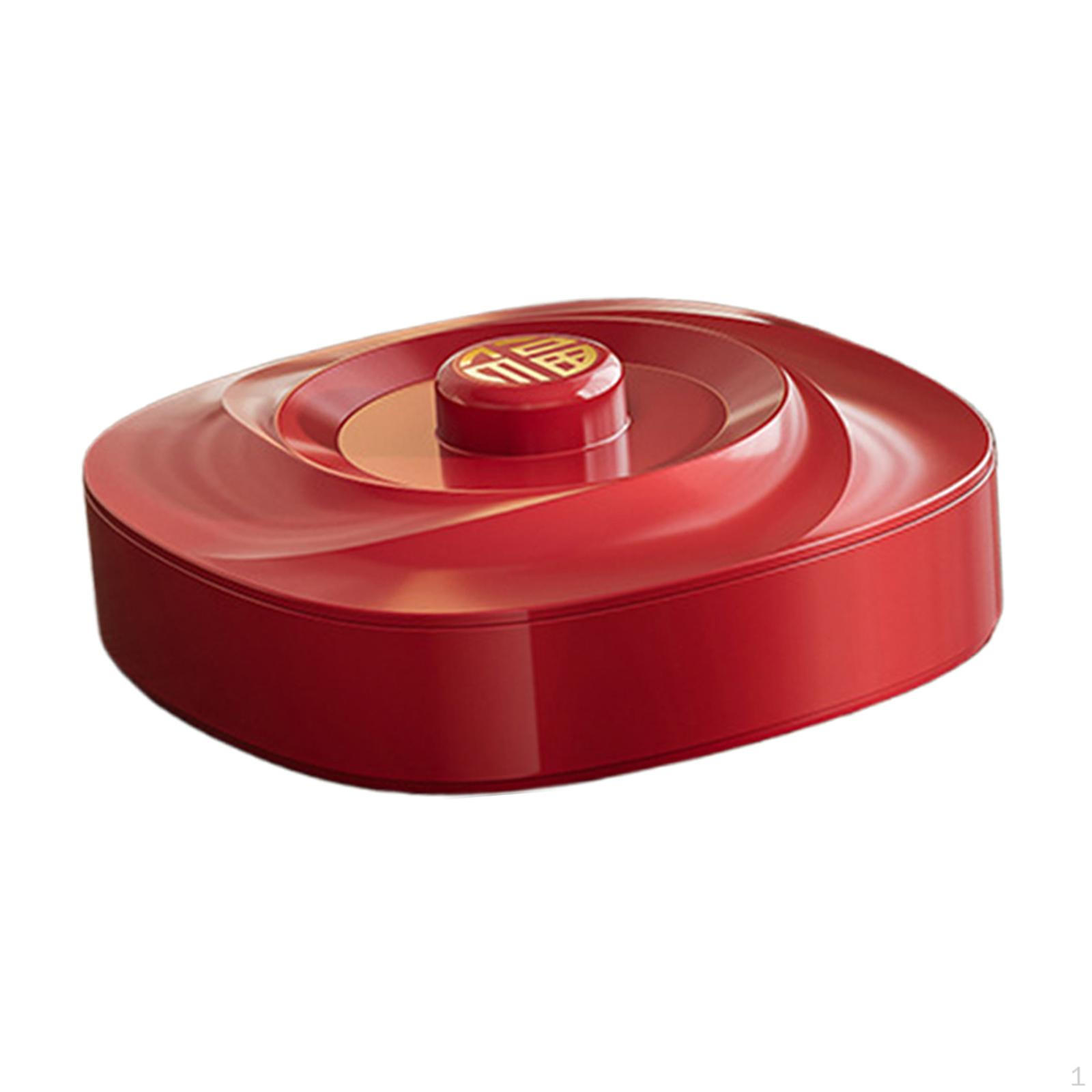 

Compartment Plates with Lids, Storage Containers, Plates, Snack Party Appetizer Single Layer