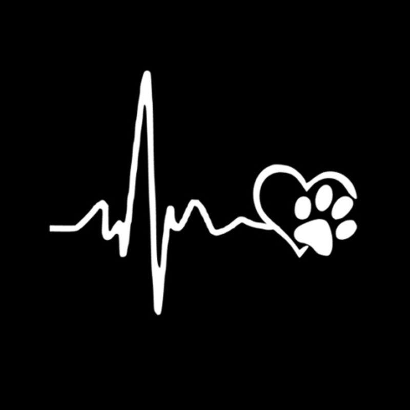 

Наклейка на автомобиль с принтом лапы собаки Love Dog Paw Декоративная наклейка Инструмент для укладки авто