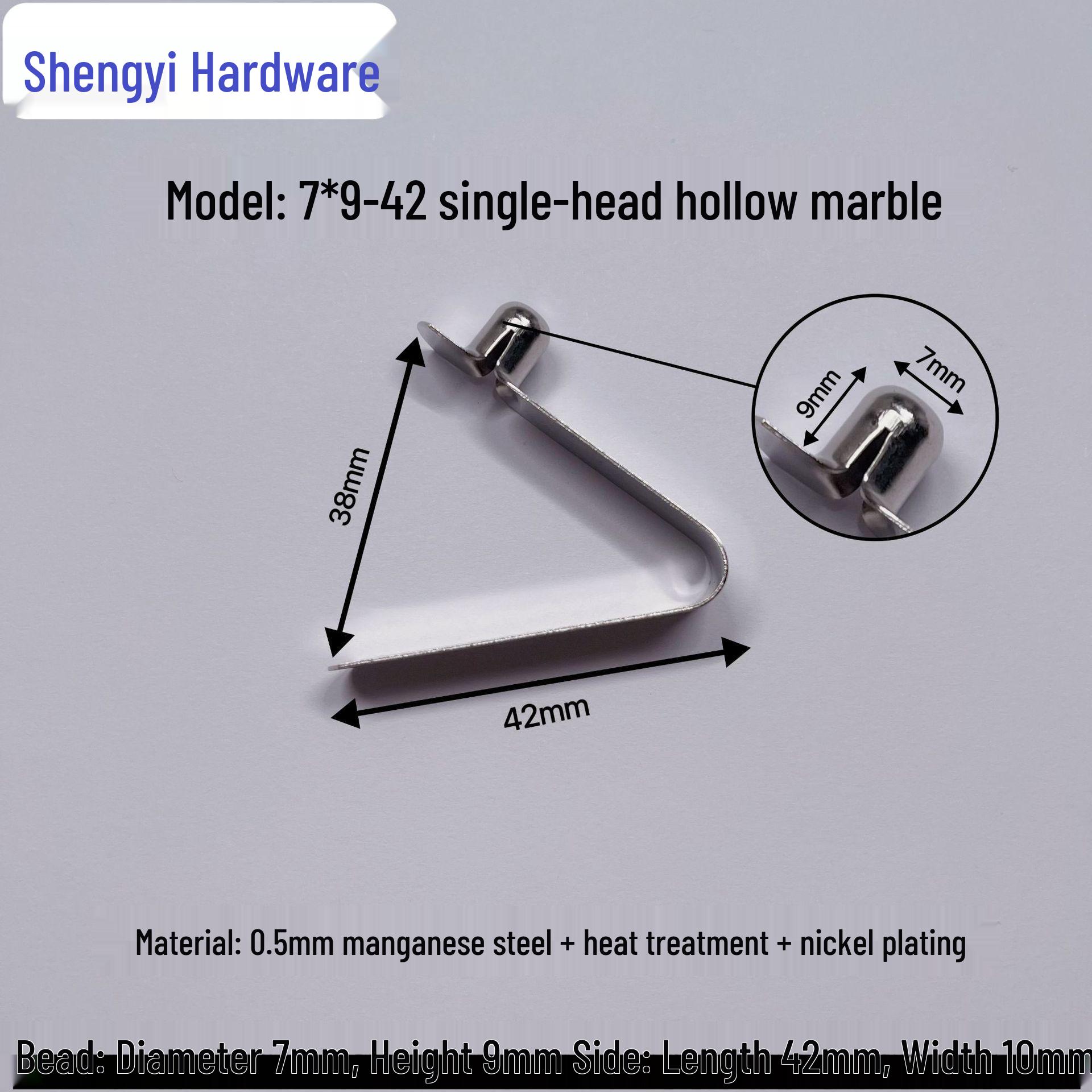 

V-Shaped Spring Clip 7x9-42mm Tube Positioning Buckle