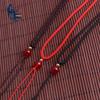 082 Hand-Woven Safety-Buckle Necklace Lanyard for DIY Jade Pendants - Suitable for Men and Women