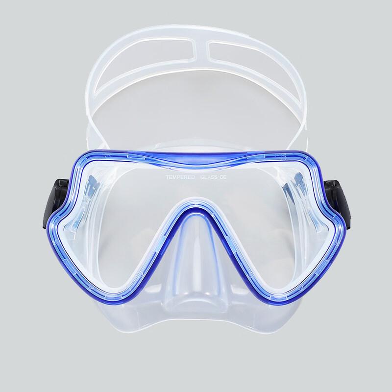 OLOEY Large Frame Full Dry Snorkeling Mask