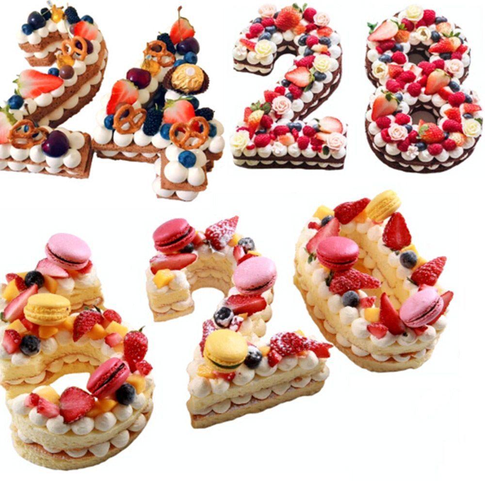 Acylic Maker Birthday Molds Wedding Plastic Bakeware Cake Mold Pastry Tools Cake Decorating Tool